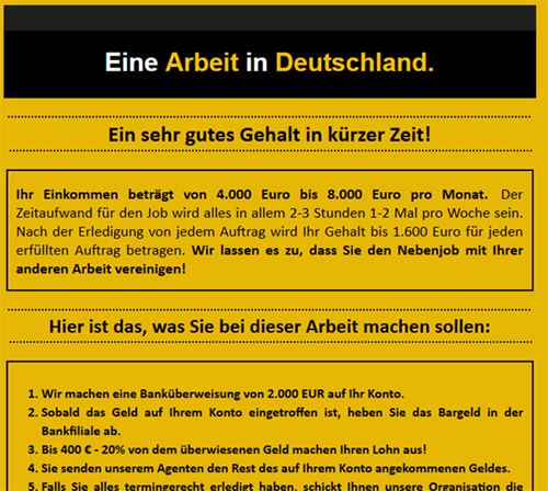 A single spam campaign targeting German users caused problems for almost all products in the test.