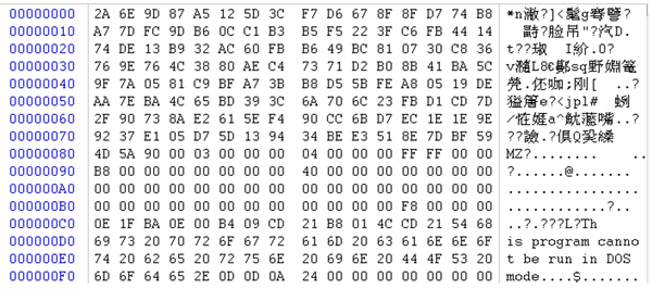 A piece of data decoded with BASE64.